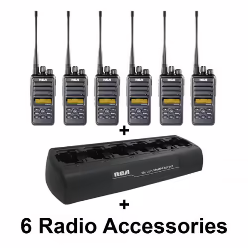 RDR2550 PERFECT PACKAGE WITH 6 BANK CHARGER