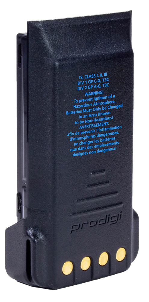 B4233LIIS 3250mAh Battery Pack for RCA RDR42x0 Intrinsically Safe Series