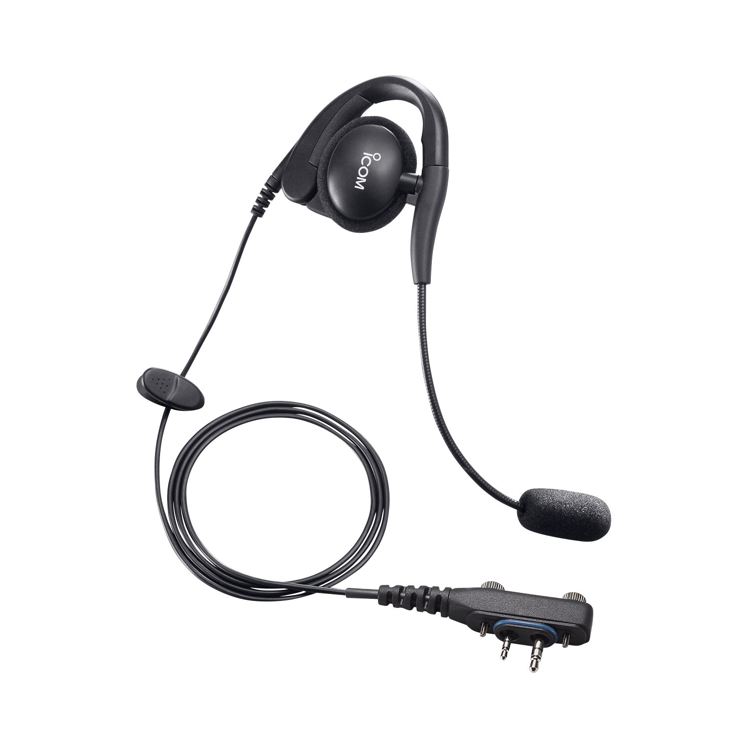 Original Icom HS94LWP Ear Hook Headset