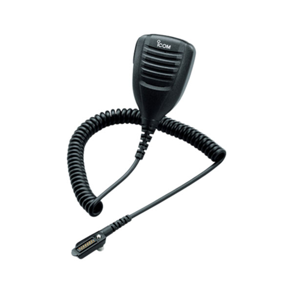 Icom HM184UL 14-Pin Intrinsically Safe Approved Waterproof Speaker Mic