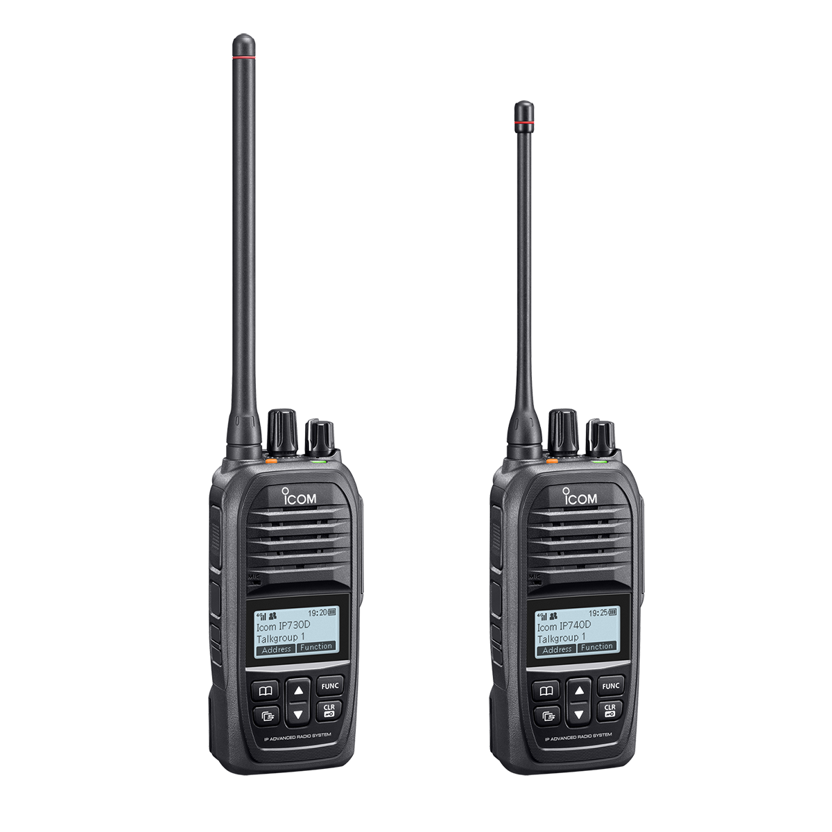 Icom IP730D/IP740D Hybrid LTE/IDAS/Analog Radio