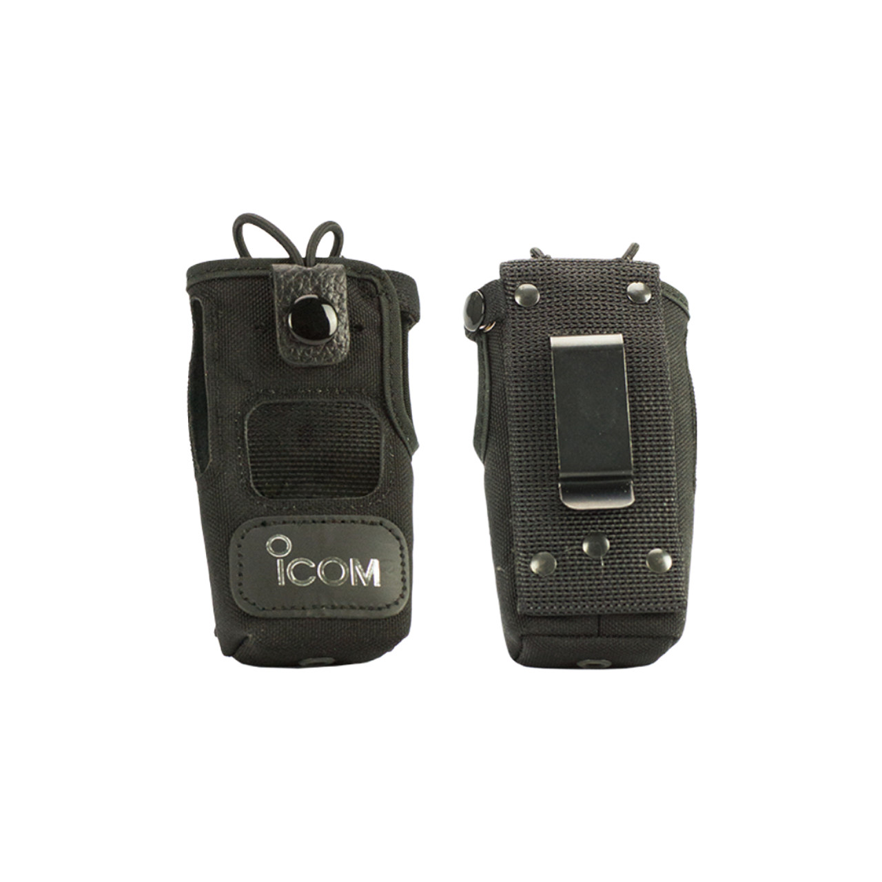 Nylon Two-Way Radio Holster - Icom NCF1000TC With Cutout For Display And Full Keypad